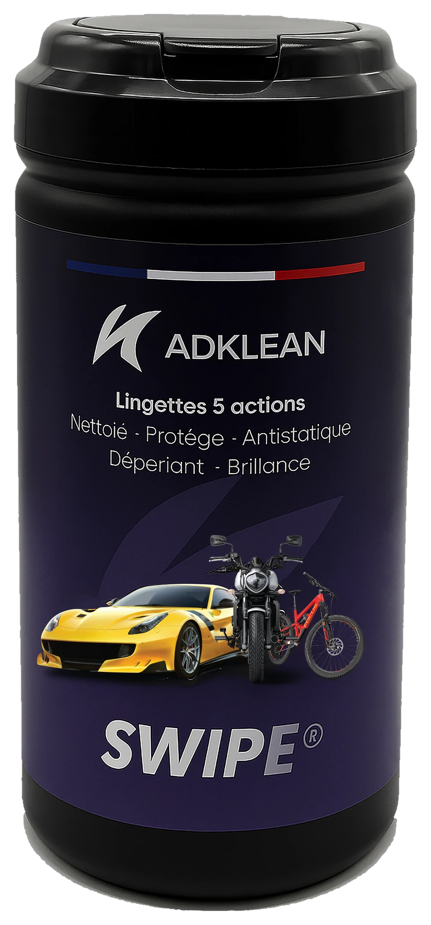 Pot ADKLEAN Swipe, 80 lingettes 5-en-1
